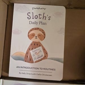 New Slumberkins Sloth's Daily Plan Book
